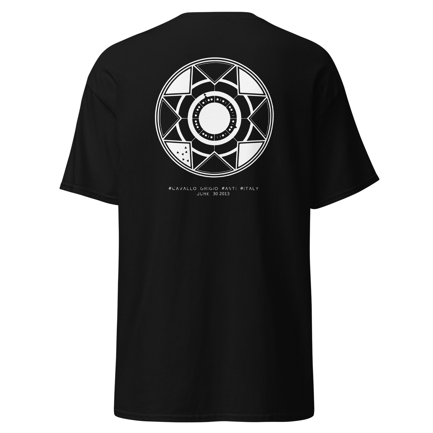 Signals Men's classic tee -Cavallo Grigio, Asti, Italy, June 30 2013