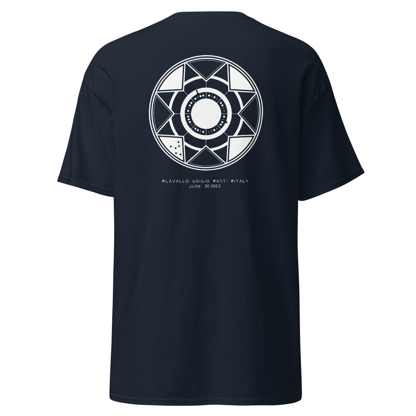 Signals Men's classic tee -Cavallo Grigio, Asti, Italy, June 30 2013